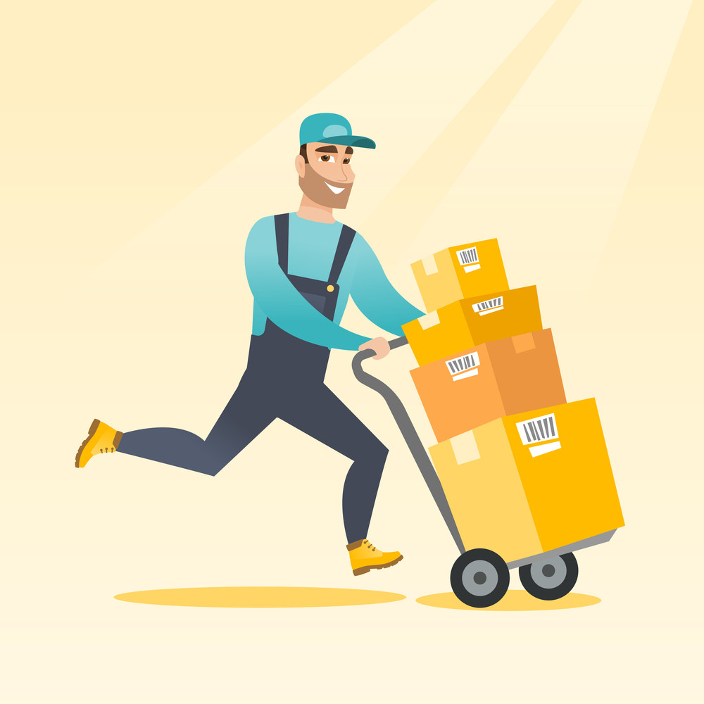 Ups Delivery Man Clip Art