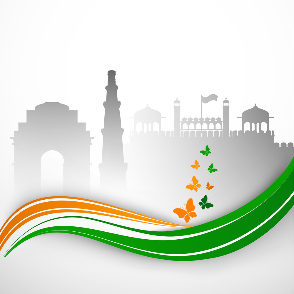 15th August Indian Independence Day Background Royalty-Free Stock Image