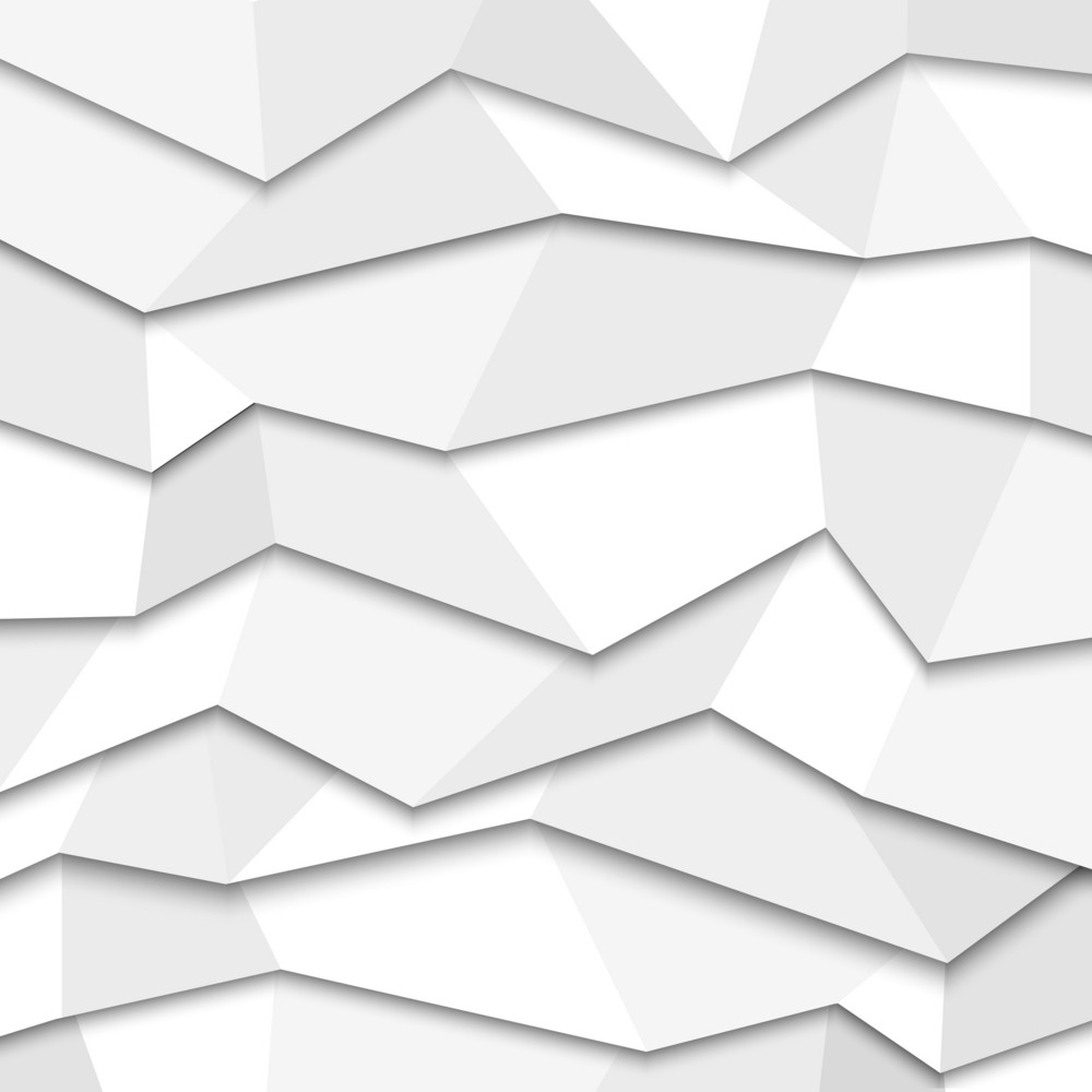 3d White Paper Background Origami Style Royalty Free Stock