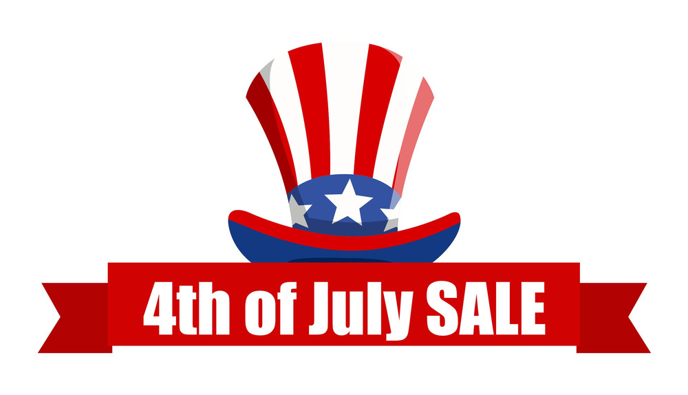 4th Of July Sale Ribbon Banner Vector Royalty Free Stock Image   4th Of July Sale Ribbon Banner Vector MJeIk0dd SB PM 