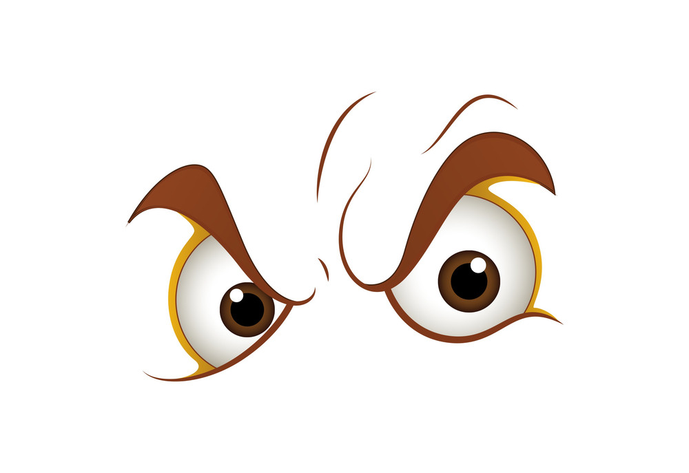 Angry Eyes Royalty-Free Stock Image - Storyblocks