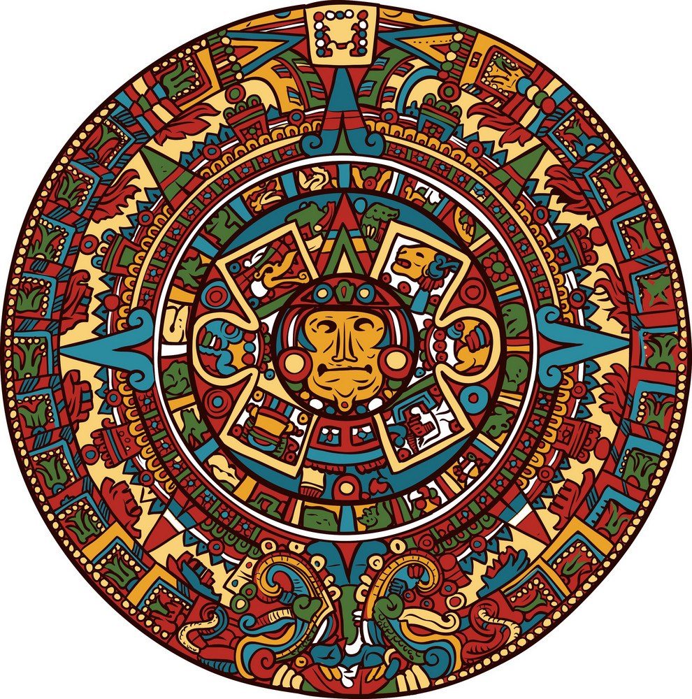 Aztec Vector Element Royalty-Free Stock Image - Storyblocks