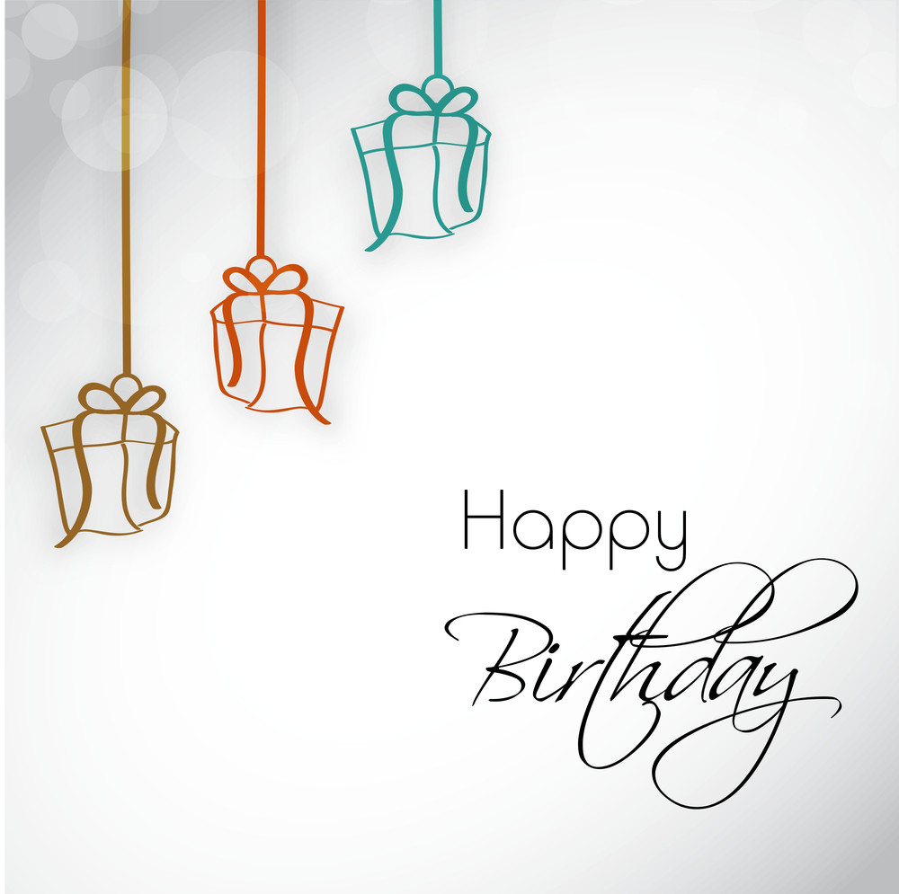 birthday party invitation letter or greeting card with hanging gift boxes a_71KsAG_SB_PM