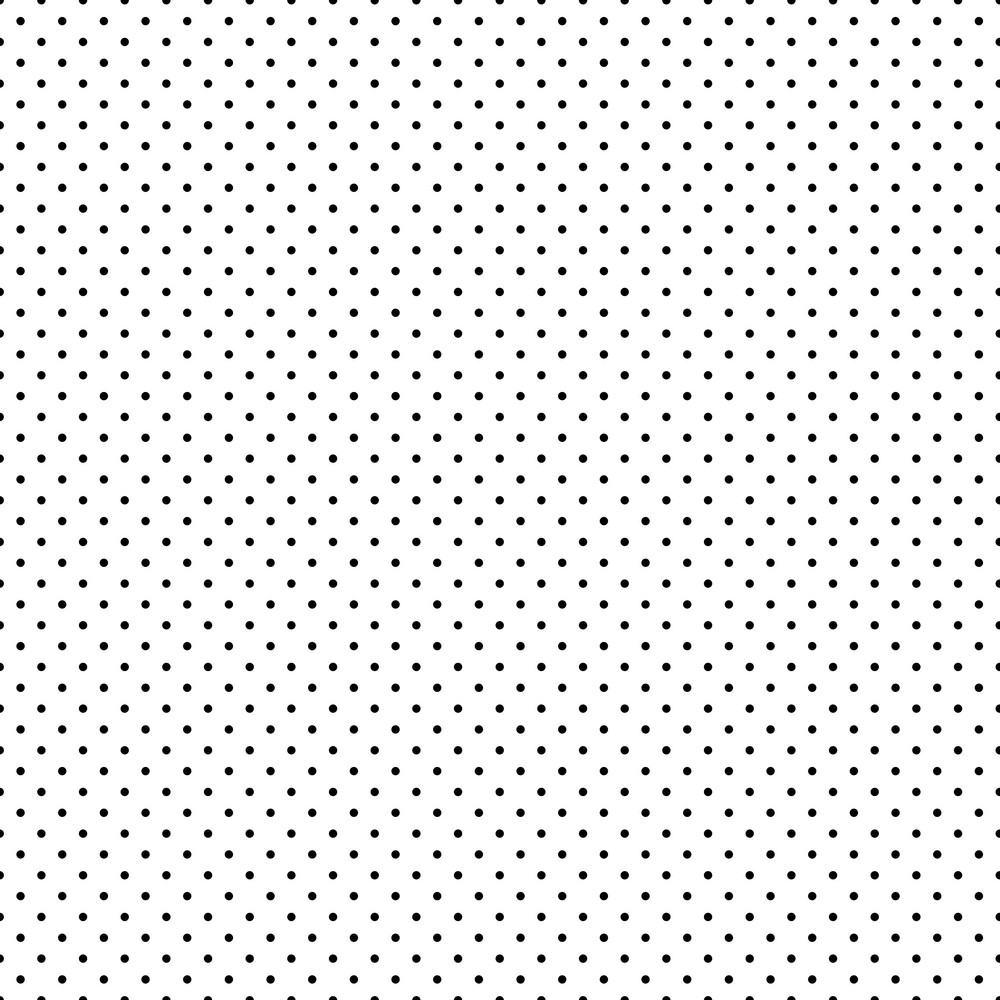 Pattern Of Black Polka Dots On A White Background Royalty Free