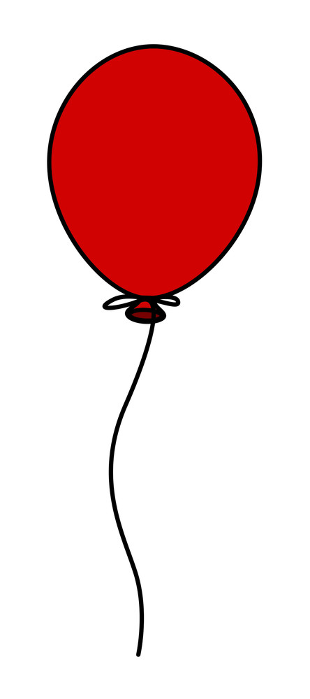 Cartoon Balloon Vector Royalty-Free Stock Image - Storyblocks