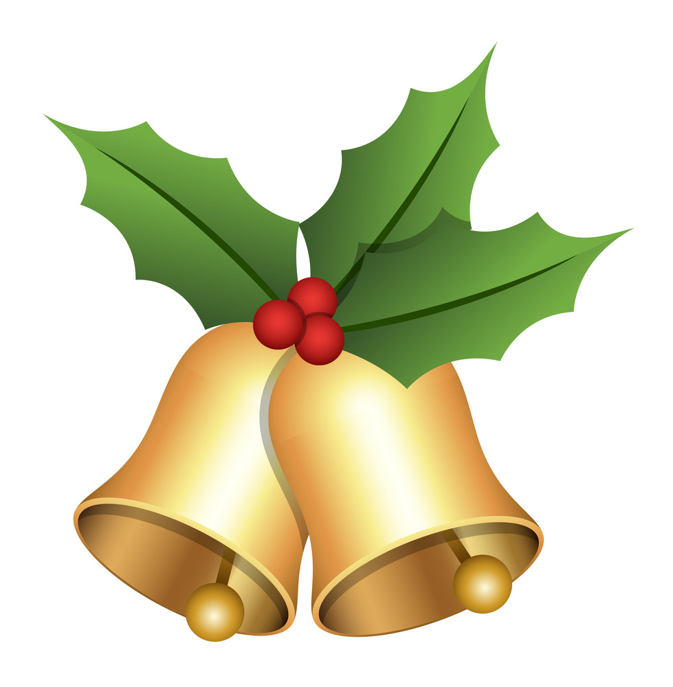 Christmas Bells Vector Illustration Royalty-Free Stock Image - Storyblocks