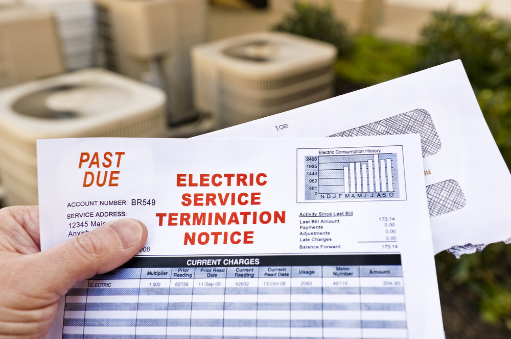 Electric Service Termination Notice