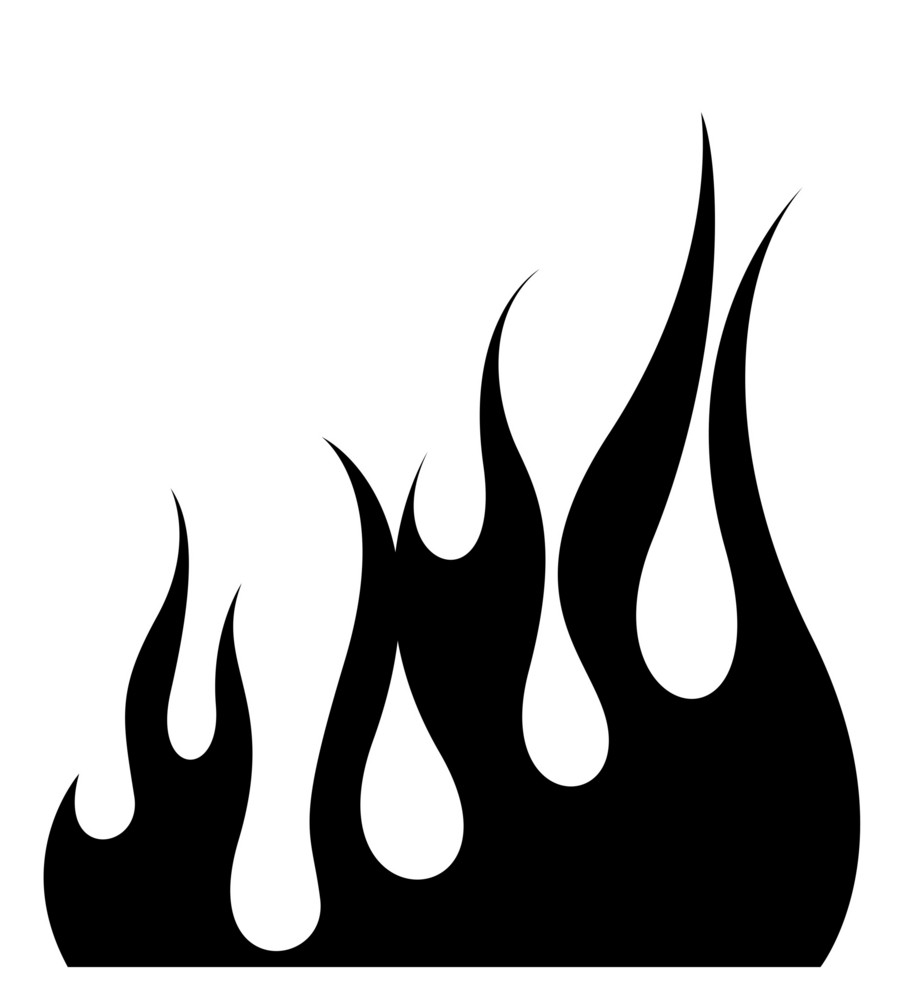 Fire Flame Elements Design Silhouette Royalty-Free Stock Image ...