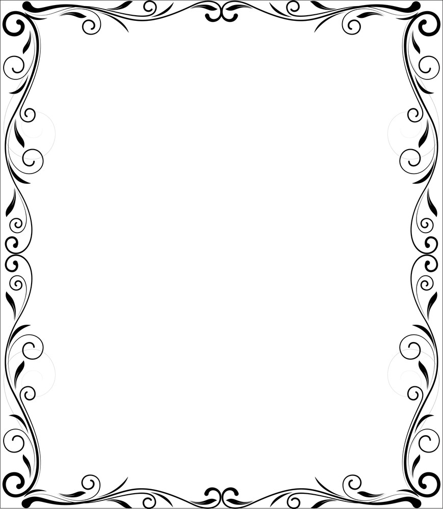 Download Flourish Frame Vector Design Royalty-Free Stock Image ...