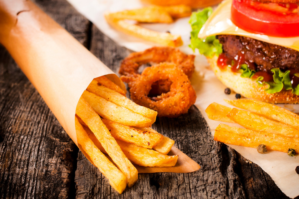 Onion Rings Versus French Fries