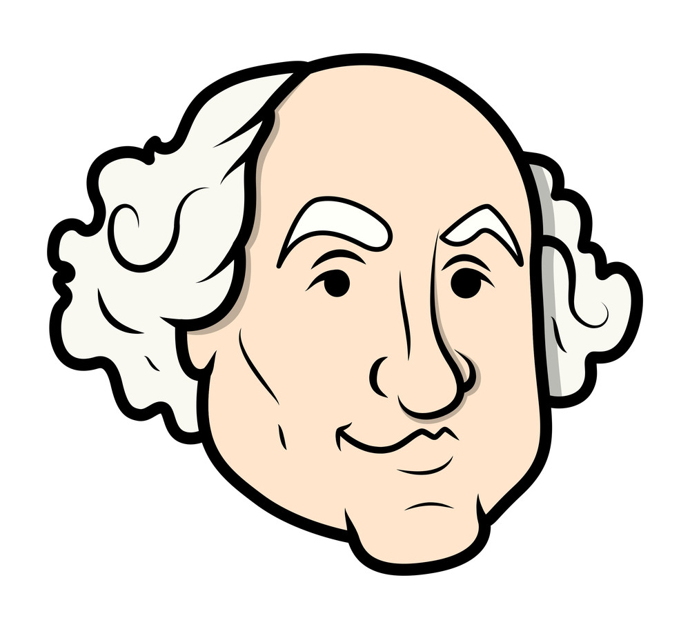 Washington Vector Cartoon Clipart Vector RoyaltyFree Stock