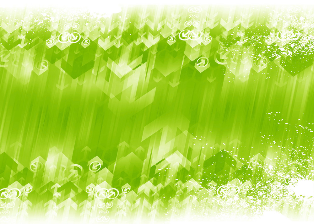Green Arrows Background