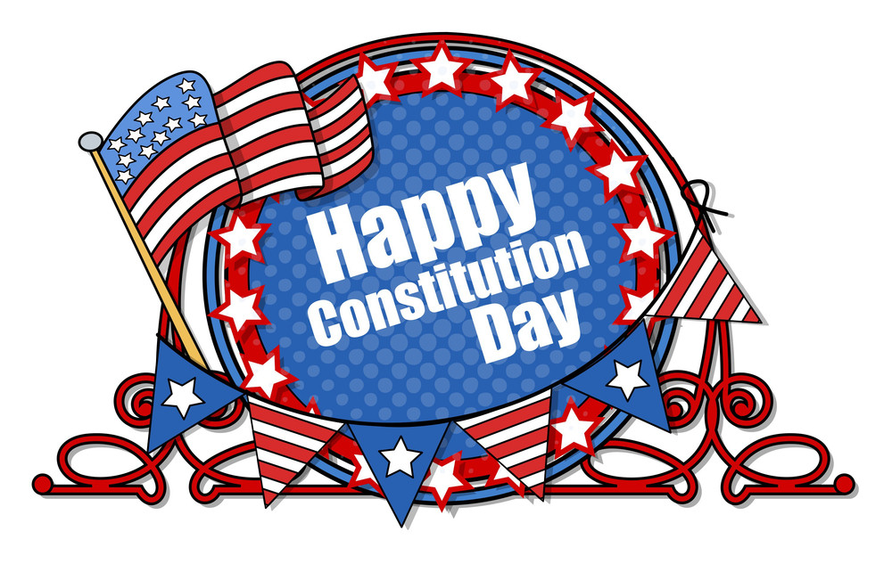 Happy Constitution Day Vector Illustration Royalty-Free Stock Image ...