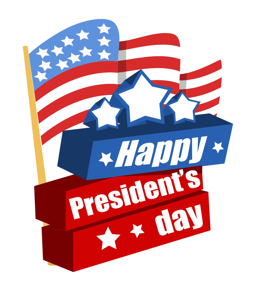 Happy Presidents Day Vector Banner Illustration Royalty-Free Stock ...