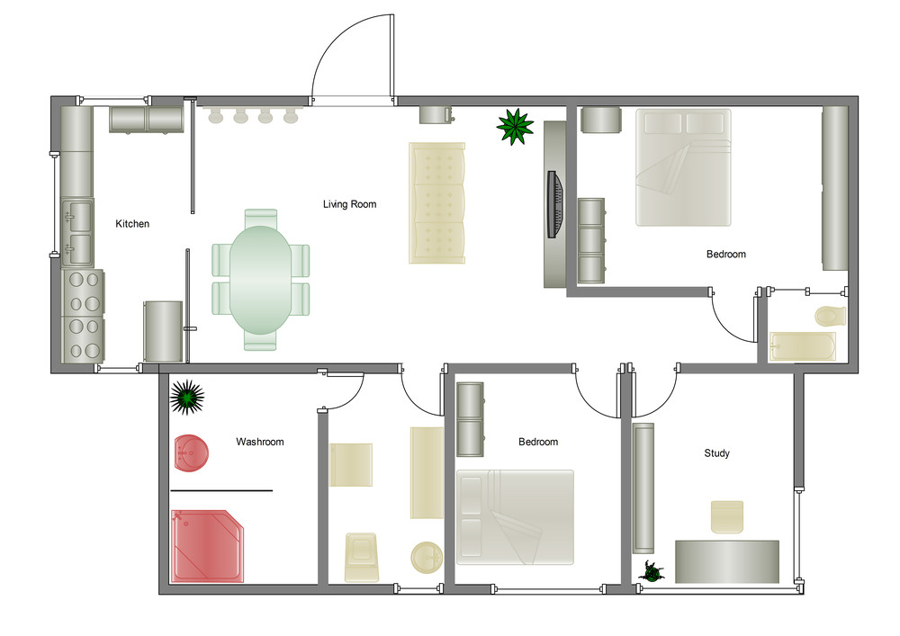  Home  Floor  Plan  Royalty Free Stock Image Storyblocks