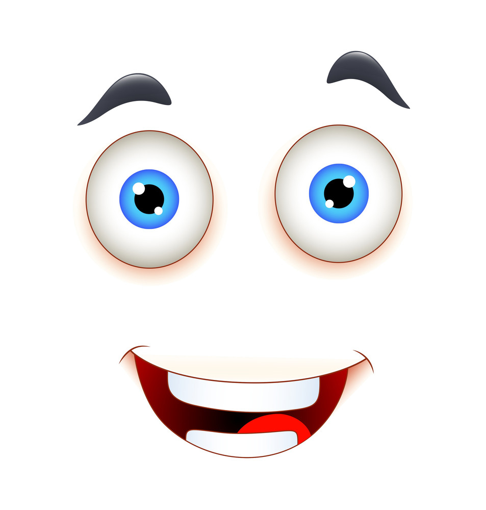 Laughing Face Expression Royalty-Free Stock Image - Storyblocks