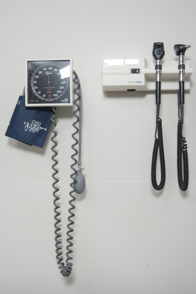 Medical objects in hospital