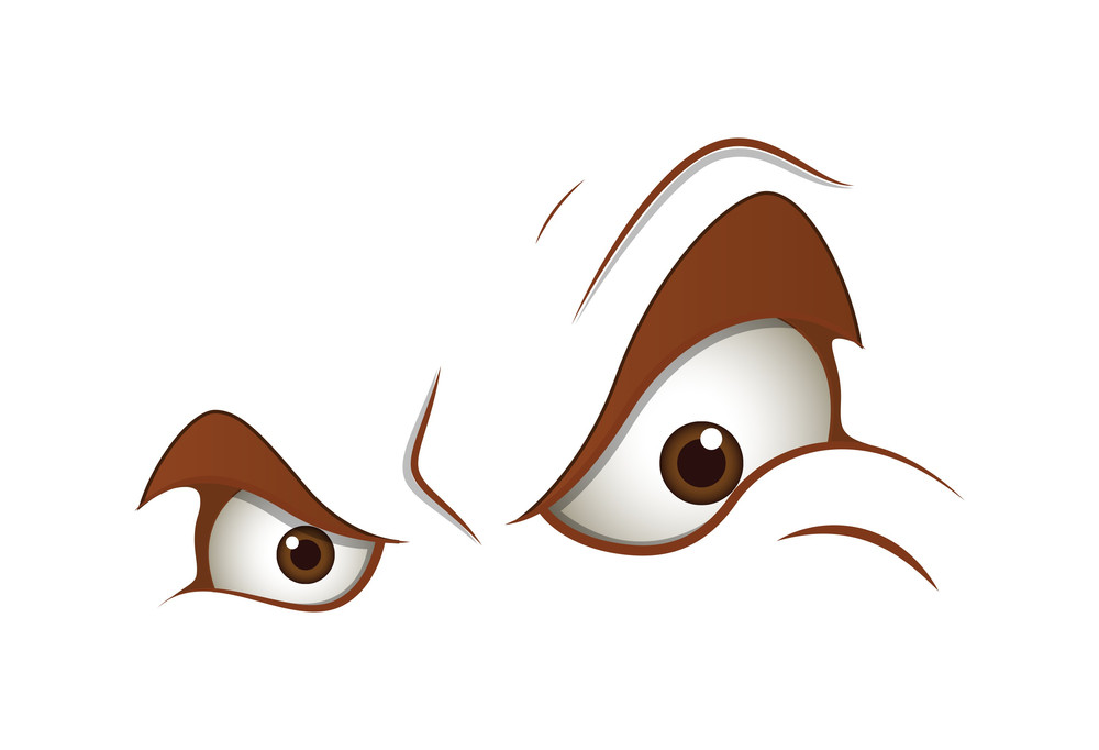 Naughty Eyes Expression Royalty-Free Stock Image - Storyblocks