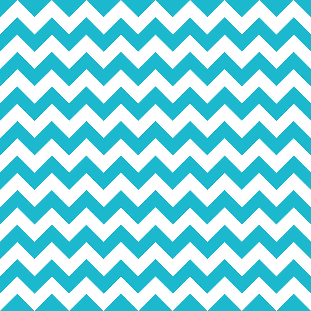 aqua chevron wrapping paper