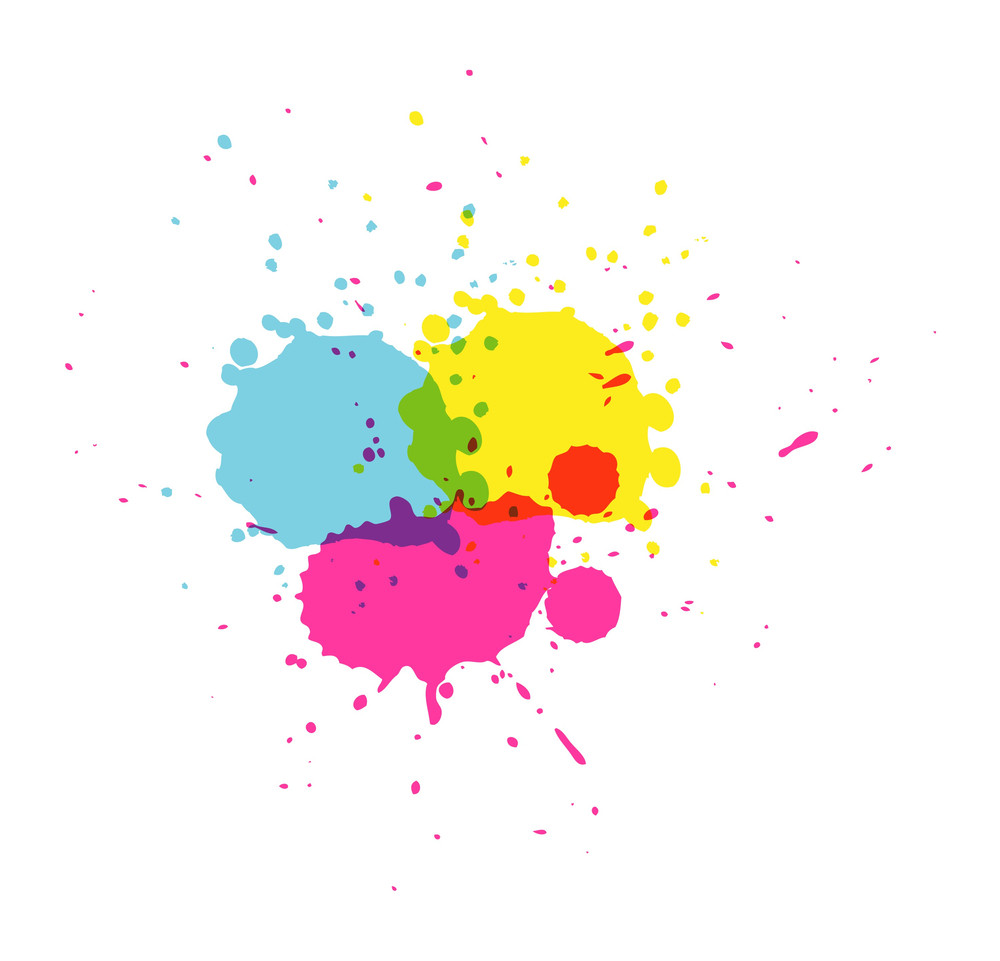 Paint Drops Background Royalty-Free Stock Image - Storyblocks