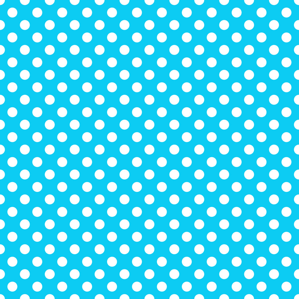 White Polka Dots Pattern On A Blue Background Royalty-Free Stock Image ...