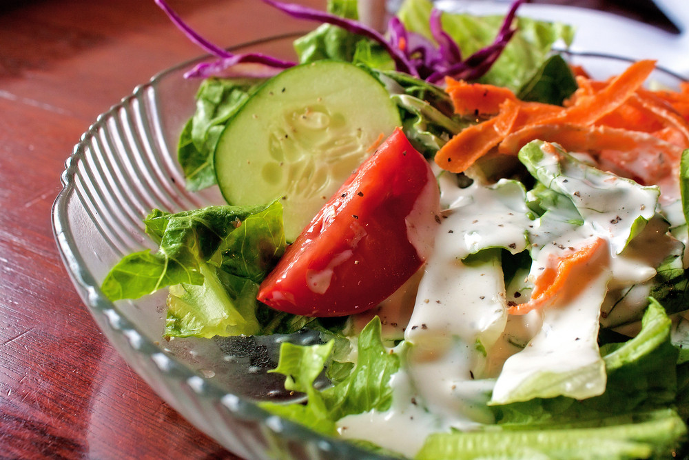 Restaurant Salad Royalty-Free Stock Image - Storyblocks