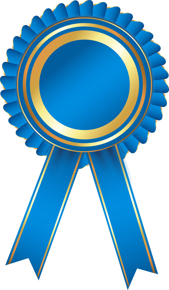 Ribbon Badge Award Royalty-Free Stock Image - Storyblocks