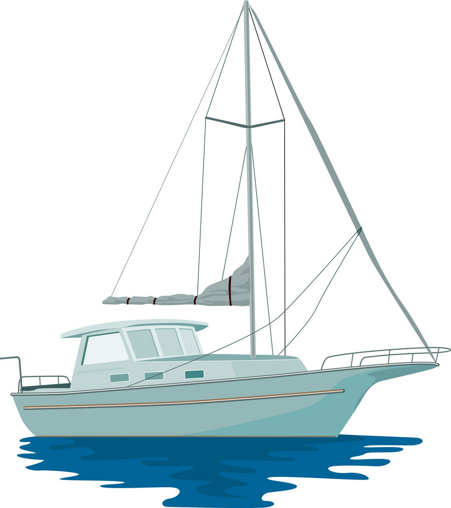 sailboat retro