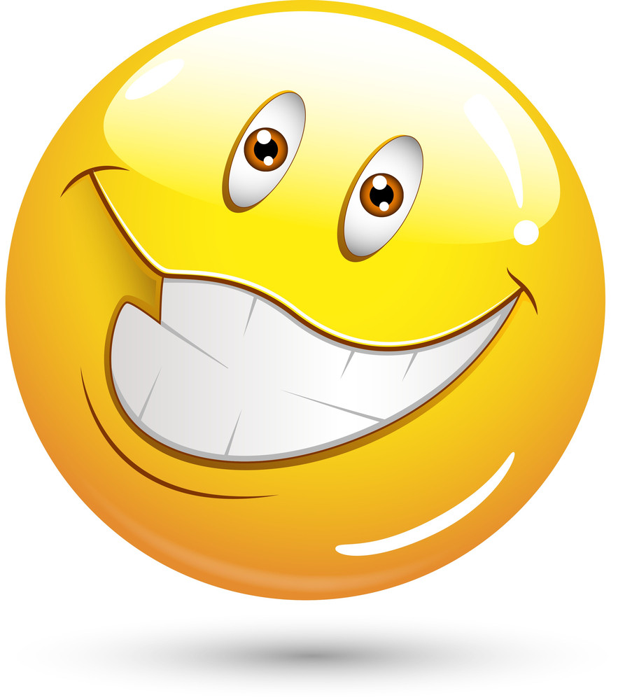 Smiley Vector Illustration - Very Happy Face Royalty-Free Stock Image ...