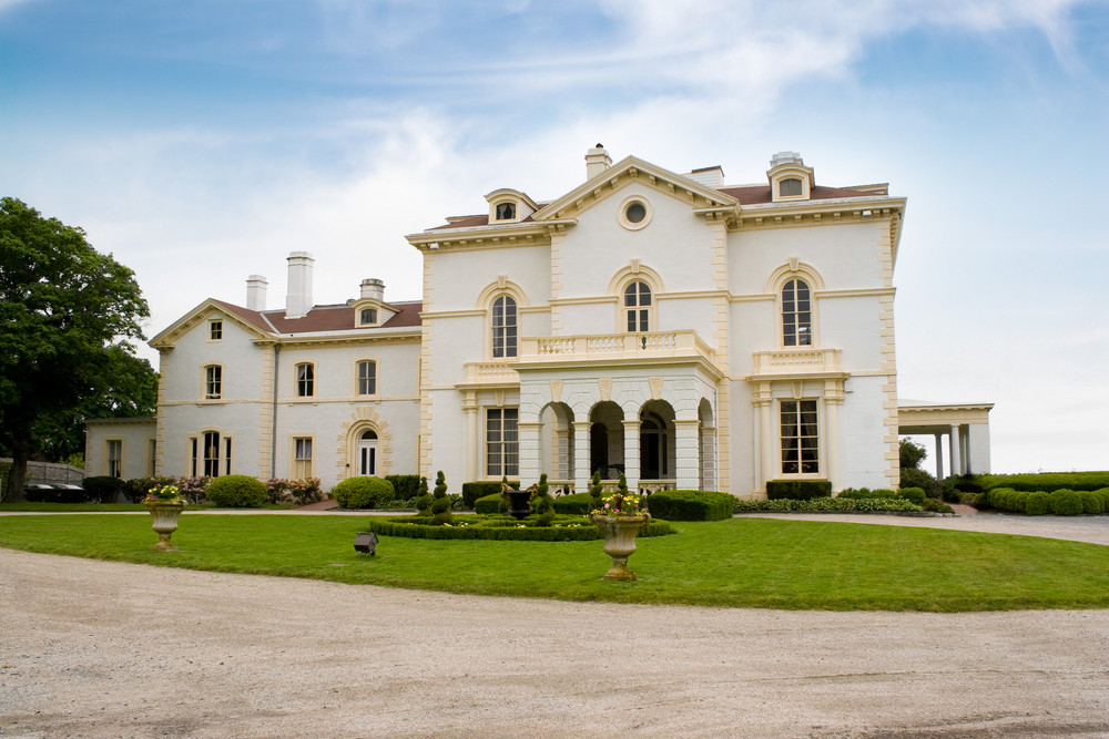 The historic Astors Beechwood mansion located in Newport Rhode Island ...