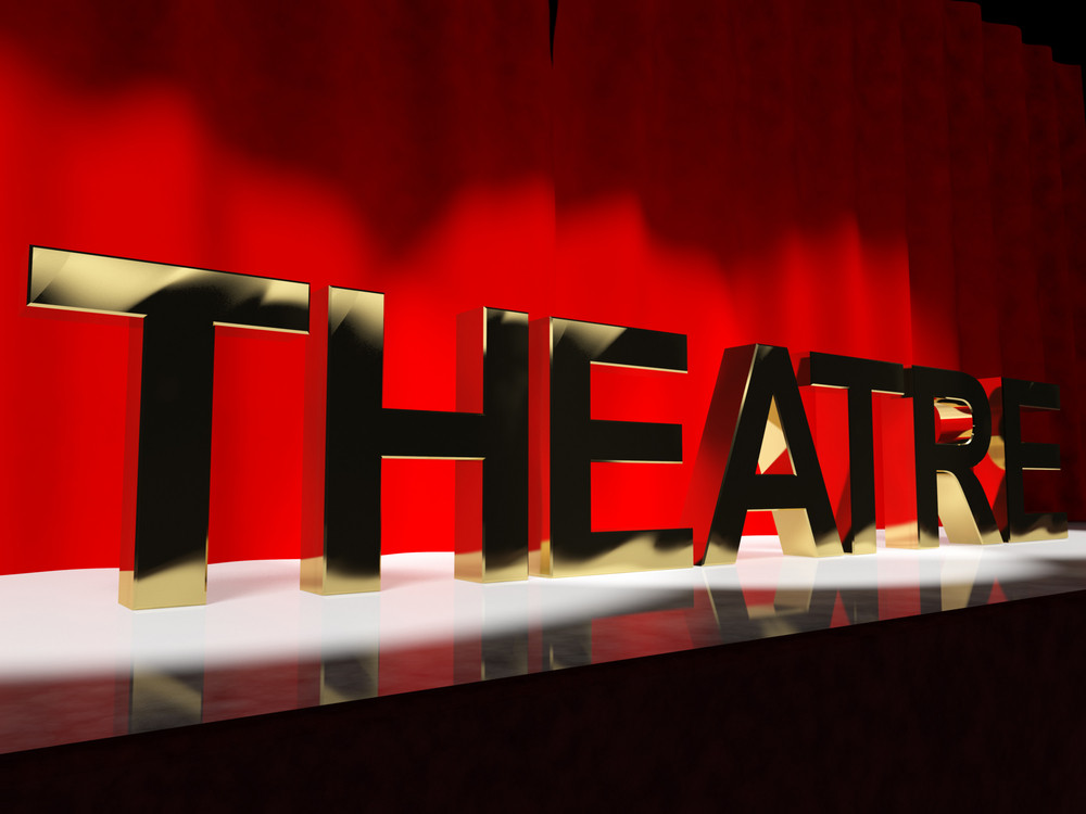 theatre-word-on-stage-representing-broadway-the-west-end-and-acting-royalty-free-stock-image