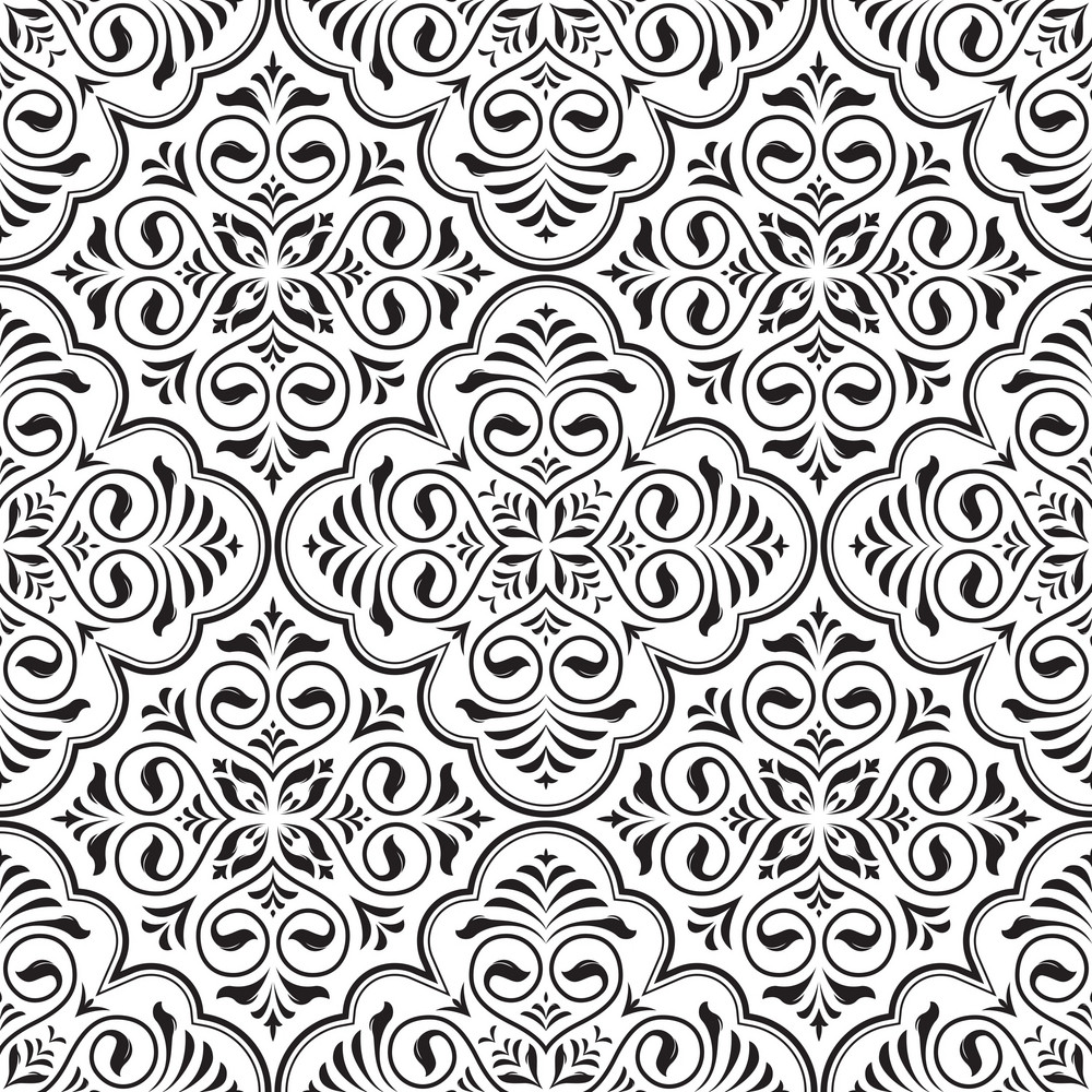 Vector Rococo Pattern RoyaltyFree Stock Image Storyblocks