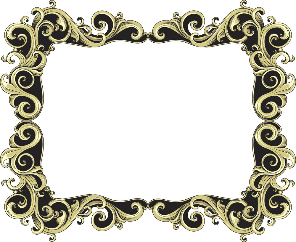 Download Vintage Frame Vector Element Royalty-Free Stock Image - Storyblocks