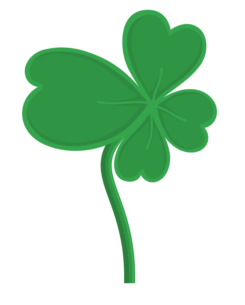 Vintage Shamrock Royalty-Free Stock Image - Storyblocks