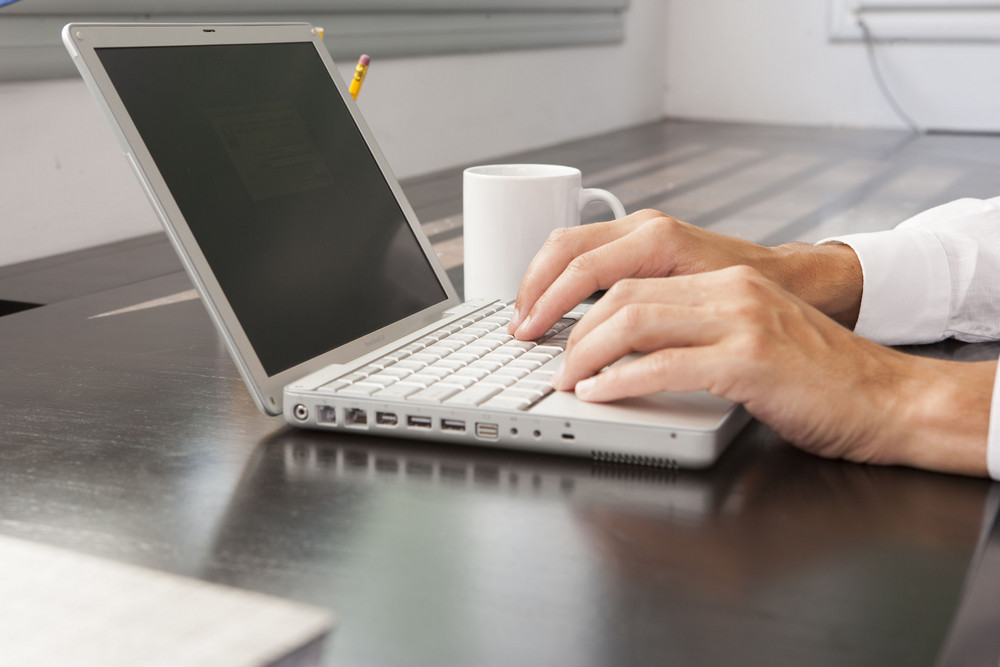 Working On Laptop Royalty Free Stock Image Storyblocks