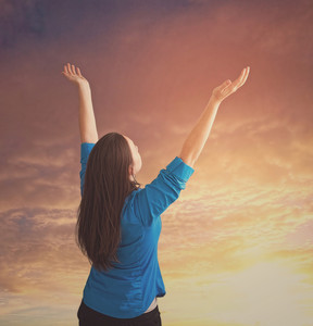 Hands Lifted In Praise Images