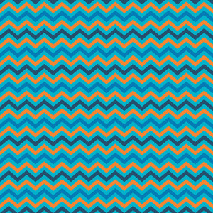 Pattern Of White Orange And Black Chevron Royalty Free Stock Image