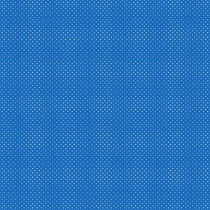 Pattern Of White Polka Dots On A Blue Background Royalty Free