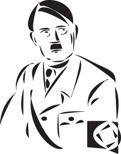 Portrait Of Adolf Hitler. Royalty-Free Stock Image - Storyblocks