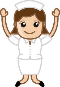 Happy Cartoon Nurse Character Face Royalty-Free Stock Image ...