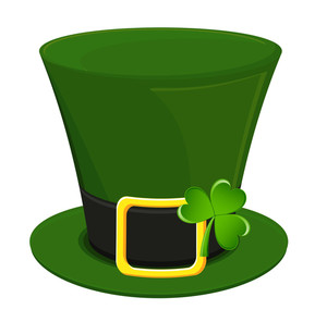 Cartoon Leprechaun Hat Vector Royalty-Free Stock Image - Storyblocks