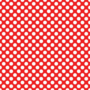 Mickey Mouse Pattern Of White Polka Dots On A Red Background Royalty ...