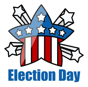 Usa Theme Democracy Election Day Vector Illustration Royalty-Free Stock ...