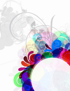 Vector Colorful Abstract Frame Royalty-Free Stock Image - Storyblocks