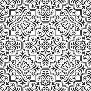 Vector Rococo Pattern Royalty-Free Stock Image - Storyblocks