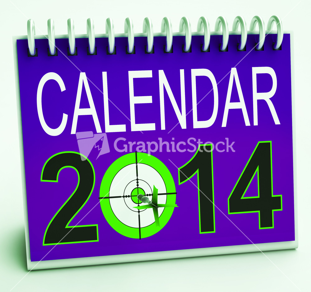 2014 Schedule Calendar Means Future Business Targets