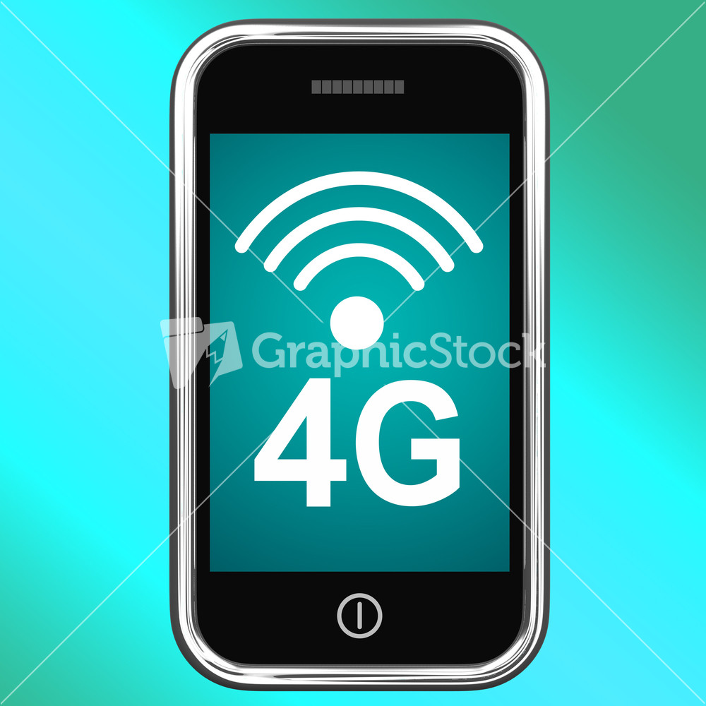 4g Internet Connected On Mobile Phone