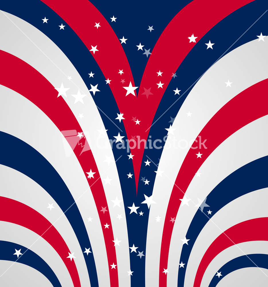 4th Of July Abstract Background