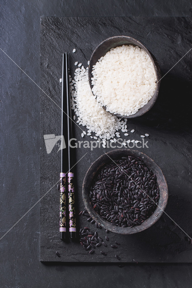 Black And White Rice