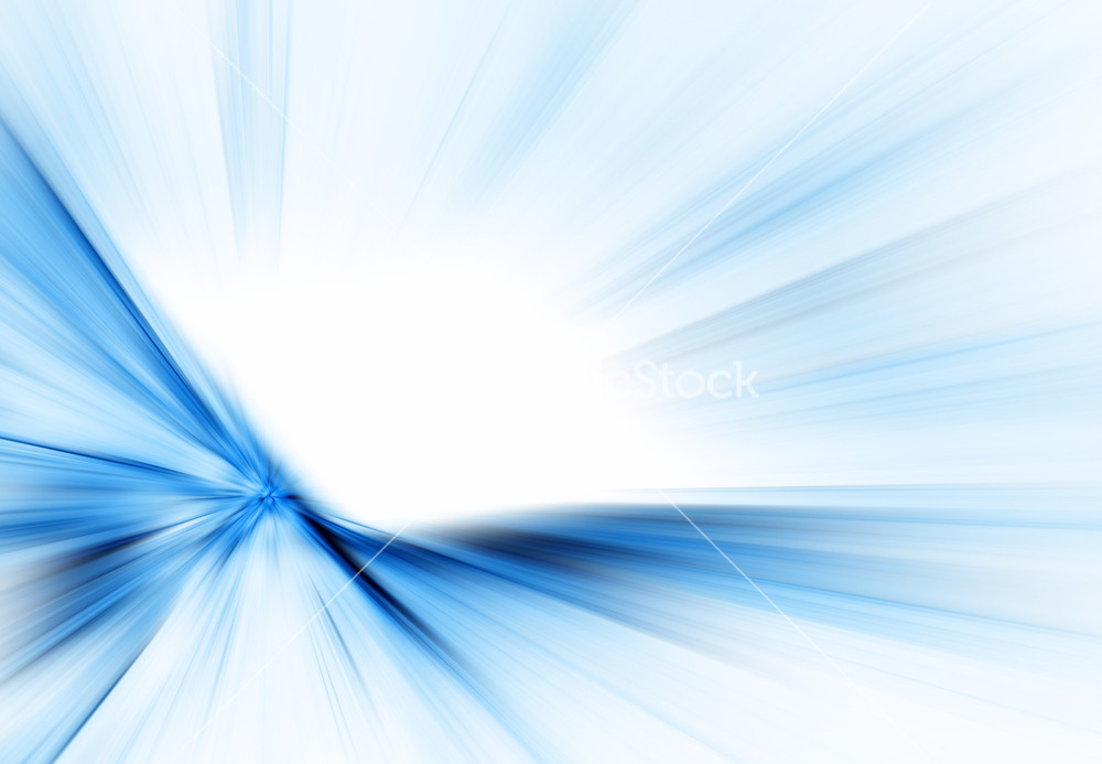 Abstract Blue And White Background
